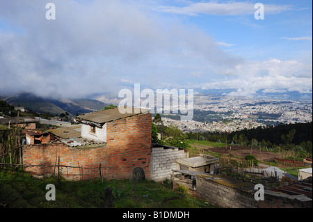 Quito Vororten Quito Ecuador Anden Südamerikas Januar 2008 Stockfoto