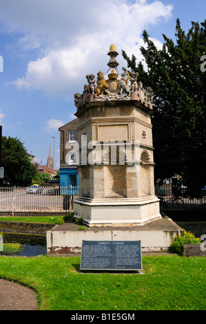 Hobson Conduit Denkmal Cambridge England UK Stockfoto