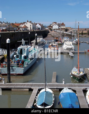 WATCHET HAFEN. SOMERSET. ENGLAND. UK Stockfoto