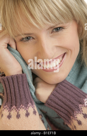 Porträt der Frau Stockfoto