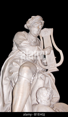 Statue von Georg Friedrich Händel von genannt Stockfoto