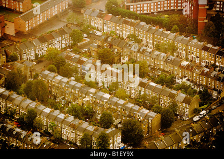 Luftaufnahme von Highgate, London, UK Stockfoto