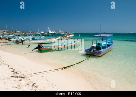 Strand auf der Isla Mujeras Insel der Frauen Mexiko Stockfoto