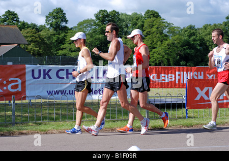 Internationalen Geher in Leamington Spa, Warwickshire, UK Stockfoto