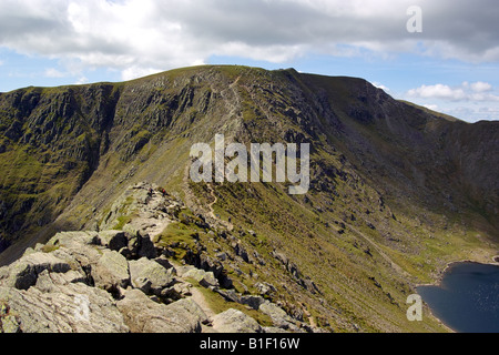Striding Edge, Lakelandpoeten, Lake District, Cumbria, England. Stockfoto