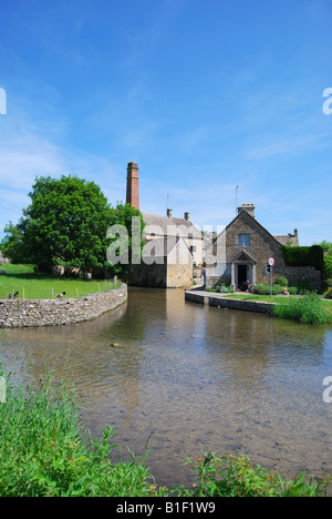 Die alte Mühle, Lower Slaughter, Gloucestershire, Cotswolds, England, Vereinigtes Königreich Stockfoto
