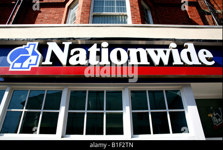 Zweig der Nationwide Building society Stockfoto