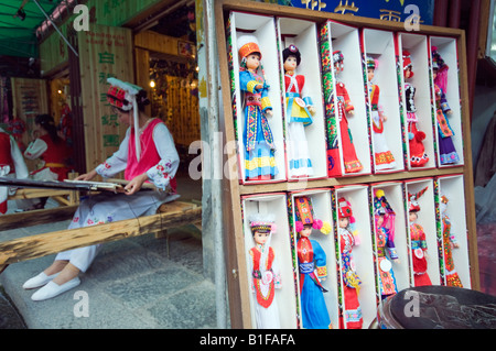 China Yunnan Provinz Dali Stadt Märkte Stockfoto