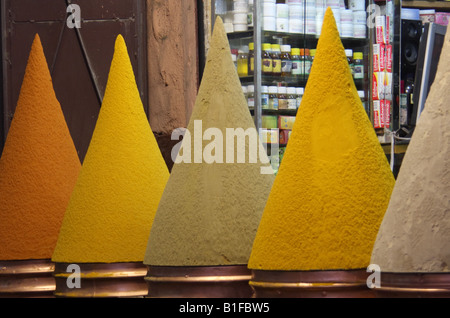 Marktplatz von Marrakesch in Marokko Stockfoto