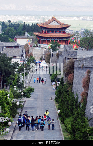 China Yunnan Provinz Dali Stadt Stockfoto