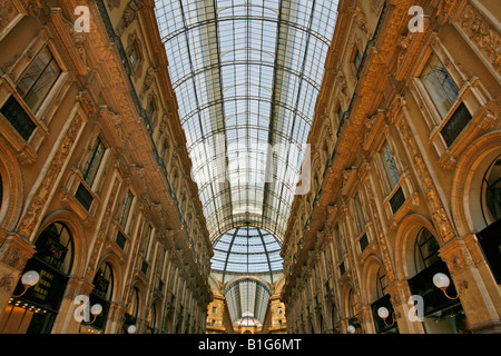 Galleria Vittorio Emanuele II Mailand Italien Stockfoto