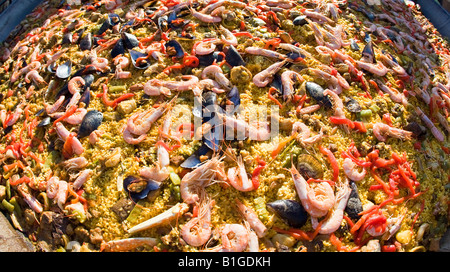 Paella Stockfoto