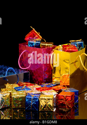 Geschenk einkaufen Stockfoto