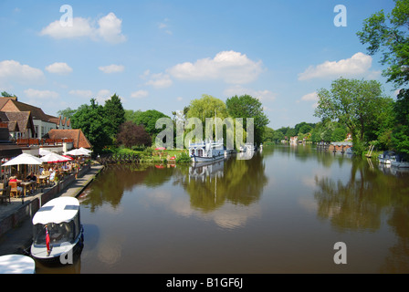 Der Schwan Streatley, Streatley, Berkshire, England, Vereinigtes Königreich Stockfoto