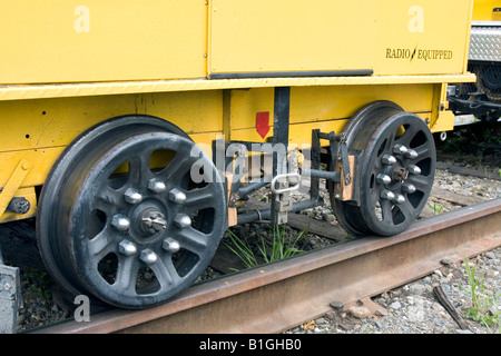 Benziner Raser am Bahnhof Talkeetna, Alaska, USA. Stockfoto