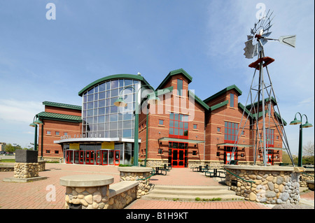 Getreide-Stadt USA Battle Creek Michigan Stockfoto