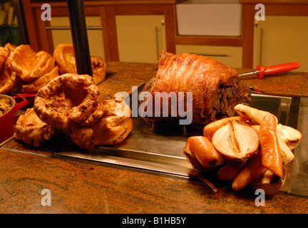 Rindfleisch Fleischbuffet Stockfoto