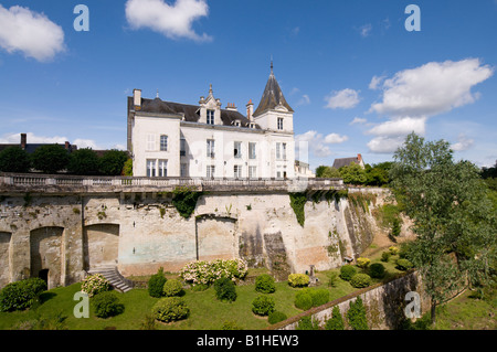 Le Castel, La Roche-Posay, Vienne, Frankreich. Stockfoto