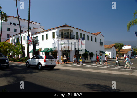 State Street, Santa Barbara, Kalifornien, USA Stockfoto
