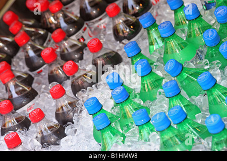 Soda-Flaschen Stockfoto