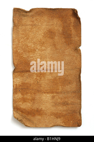 Altes Papierhintergrund mit Platz für Text oder Bild Stockfoto