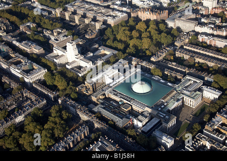 Luftbild nördlich von Senat-Haus das British Museum und Russell Square Bloomsbury London WC1 England UK Stockfoto