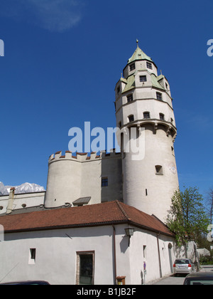 Turm Muenzerturm, Österreich, Tirol, Hall Stockfoto