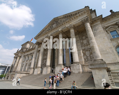 Reichstagsgebäude, Bundestag, Deutschland Stockfoto