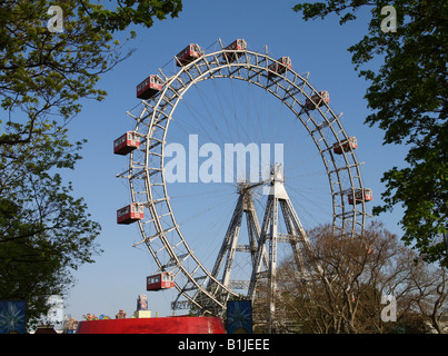 Wien, Riesen Fähre Rad, Österreich, Wien Stockfoto