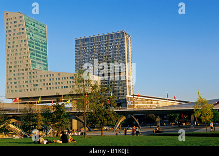 EURALILLE CREDIT LYONNAIS TURM LILLE NORD FRANKREICH Stockfoto