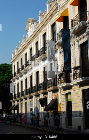 Gebäude in Merida Bundesstaates Yucatán, Mexiko Stockfoto