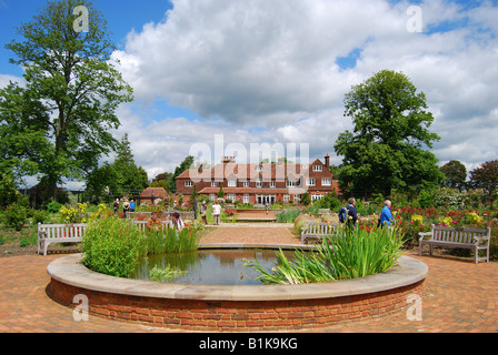 Royal National Rose Society Gärten, Chiswell grün, St. Albans, Hertfordshire, England, Vereinigtes Königreich Stockfoto