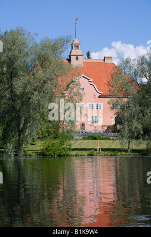 Schauman Burg, Jyväskylä, Mittelfinnland. Stockfoto