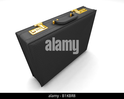 3D Rendering einer Aktentasche Stockfoto