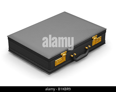 3D Rendering einer Aktentasche Stockfoto
