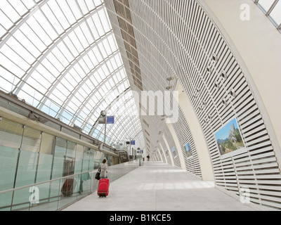 TGV-Bahnhof Avignon Frankreich Stockfoto