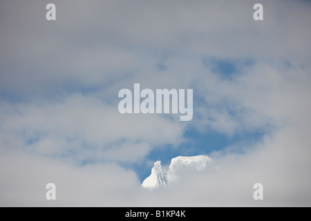 Der höchste Gipfel an Hvannadalshnukur Island Stockfoto