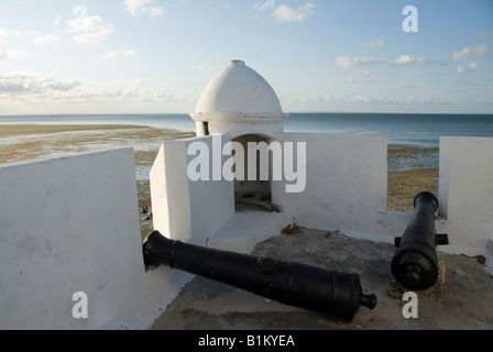 Fort von São João Ibo Insel, Mosambik Stockfoto