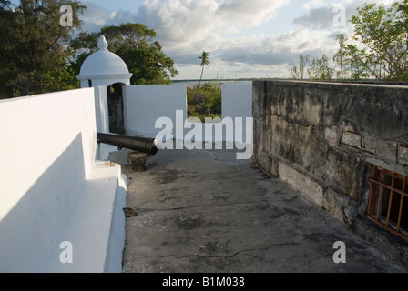 Fort von São João Ibo Insel, Mosambik Stockfoto