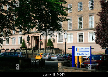 Cheshire County Council Komitatshaus Chester Stadtzentrum Gemeindeverwaltung England uk gb Stockfoto