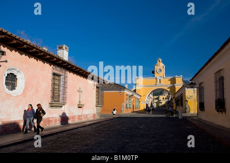 Arco de Santa Catalina La Antigua Guatemala der UNESCO Guatemala Stockfoto