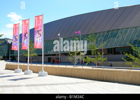 Echo-Arena und BT Convention Centre Liverpool Waterfront Veranstaltungsort England uk gb Stockfoto