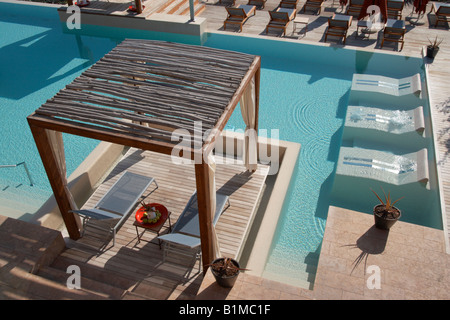 Aloe Spa des fünf Sterne Sheraton Hotel befindet sich im Salobre Golf Resort in der Nähe von Maspalomas auf Gran Canaria Stockfoto