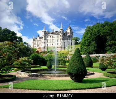 GB - Schottland: Dunrobin Castle in der Nähe von Golspie in Sutherland Stockfoto