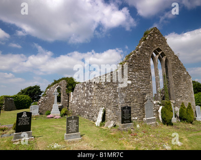 Augustinerkloster Longford irischen Heiligen Insel Stockfoto