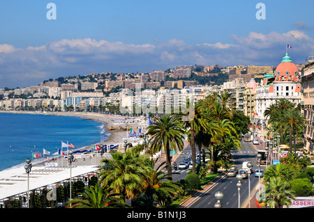 Urlaub und Travel A Blick auf Nizza Frankreich für nur zur redaktionellen Nutzung Stockfoto