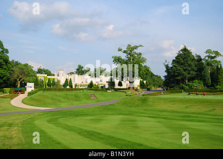 Wentworth Golfclub & Kurort, Wentworth Drive, Virginia Water, Surrey, England, Vereinigtes Königreich Stockfoto