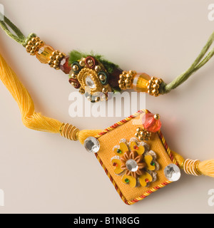 Nahaufnahme des rakhis Stockfoto