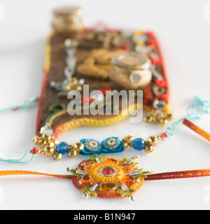 Nahaufnahme des rakhis Stockfoto