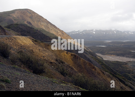 Polychrome Pass, Denali National Park, Alaska, USA Stockfoto